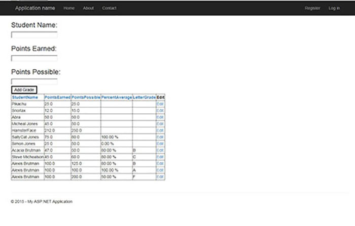 ASP.NET Web Application